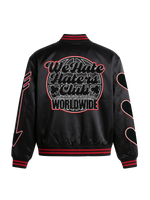 ##We Hate Hate Haters Club Satin Jacket (XO edition) PRESALE