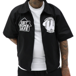 WHHCxGHS WORK SHIRT (Black)