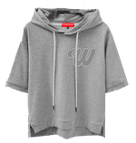 We Hate Haters Club Hooded Tee (Grey)