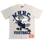We Hate Haters Club Heisman Tee (White/Navy/Grey)