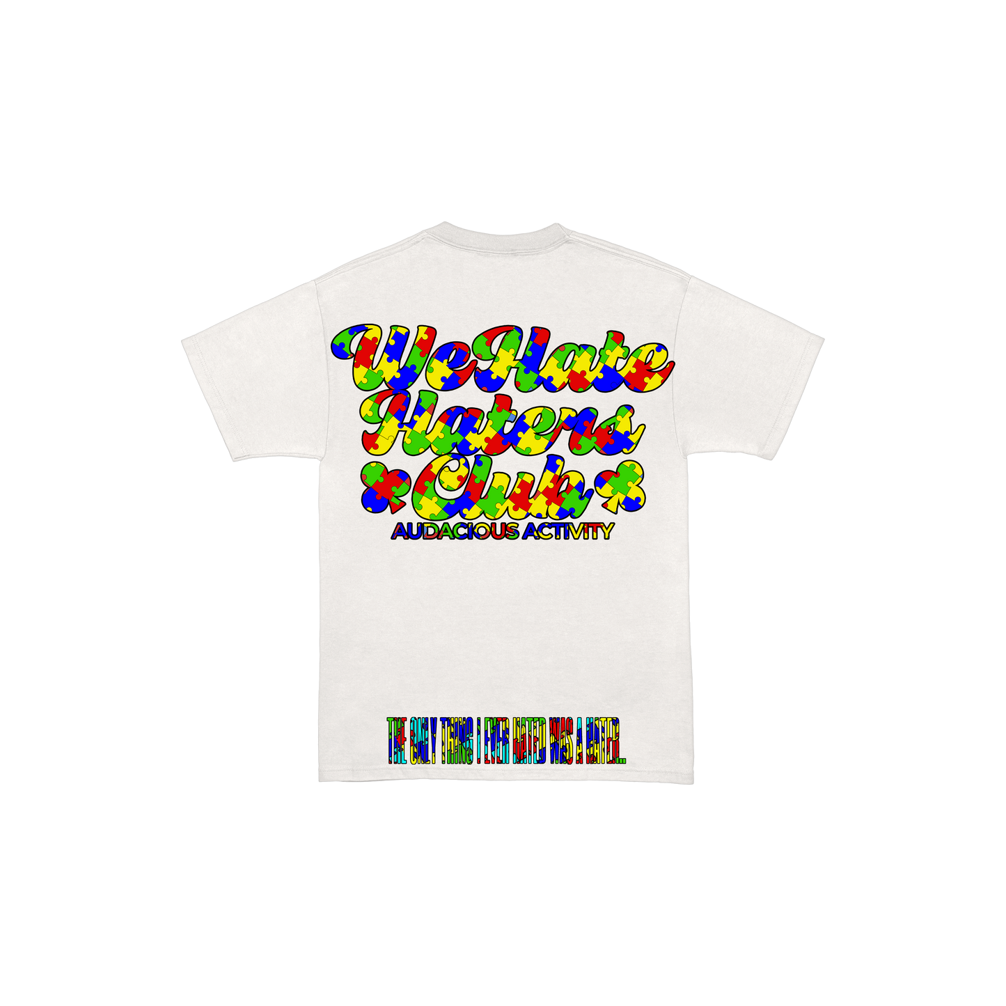 #We Hate Haters Club (Autism Awareness) KIDS TEE