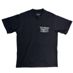 We Hate Haters Club Tee (Black and Black Denim)