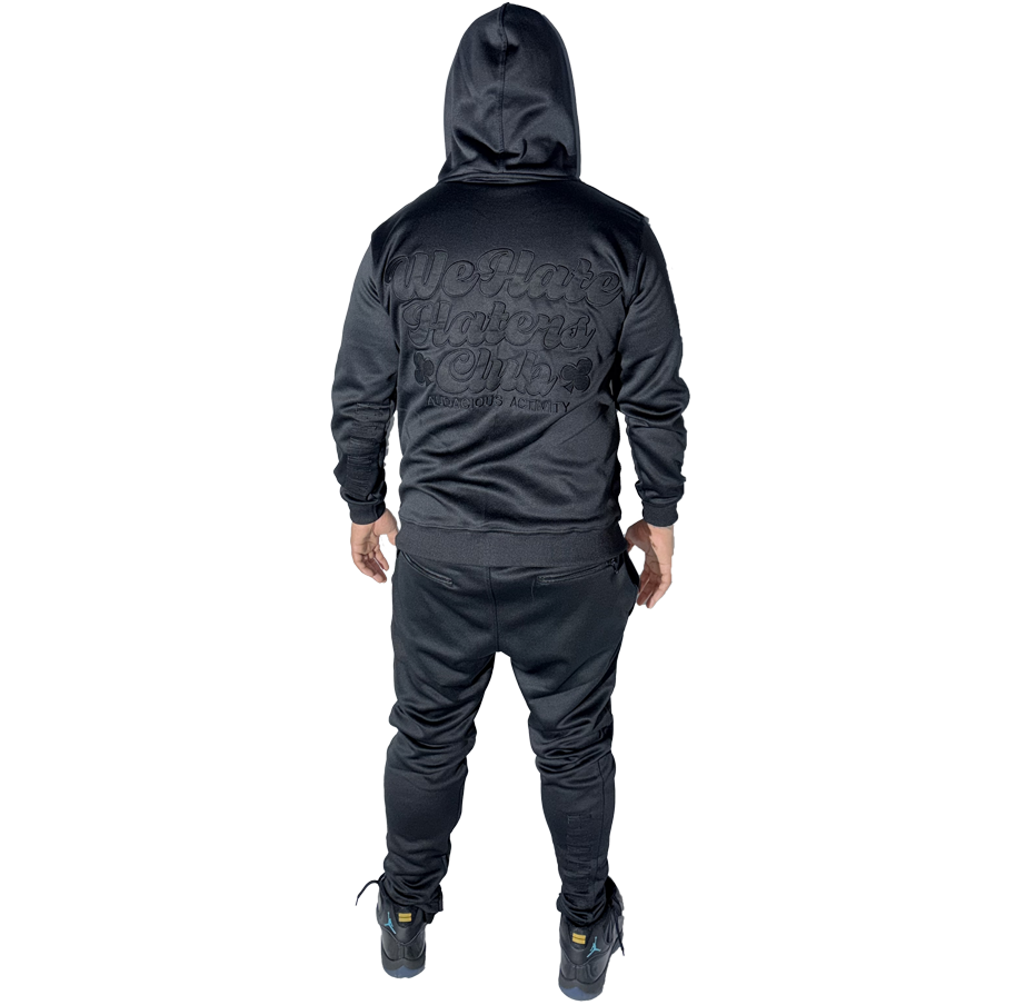 ##We Hate Haters Club Triple Black Tech Suit