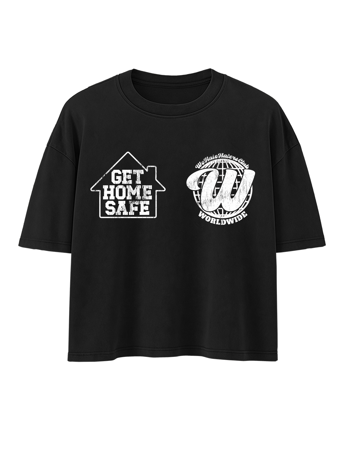 WHHCxGHS MAY ALL DOGS ROAM TEE (BLACK)