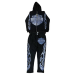 ##We Hate Haters Club Harley Set (Black/Gamma Blue) PRESALE