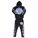 ##We Hate Haters Club Harley Set (Black/Gamma Blue)