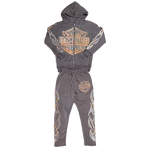 ##We Hate Haters Club Harley Set (Vintage Grey/Red/Yellow)