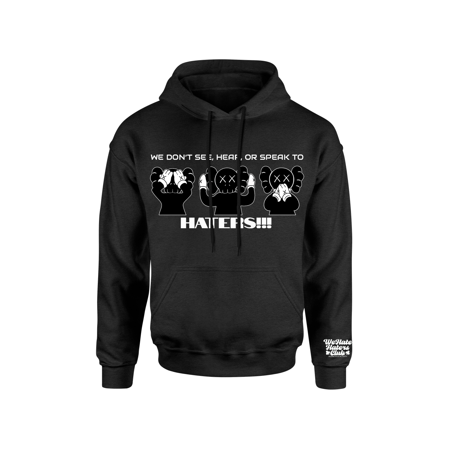 No Evil Hoody (Black and White)