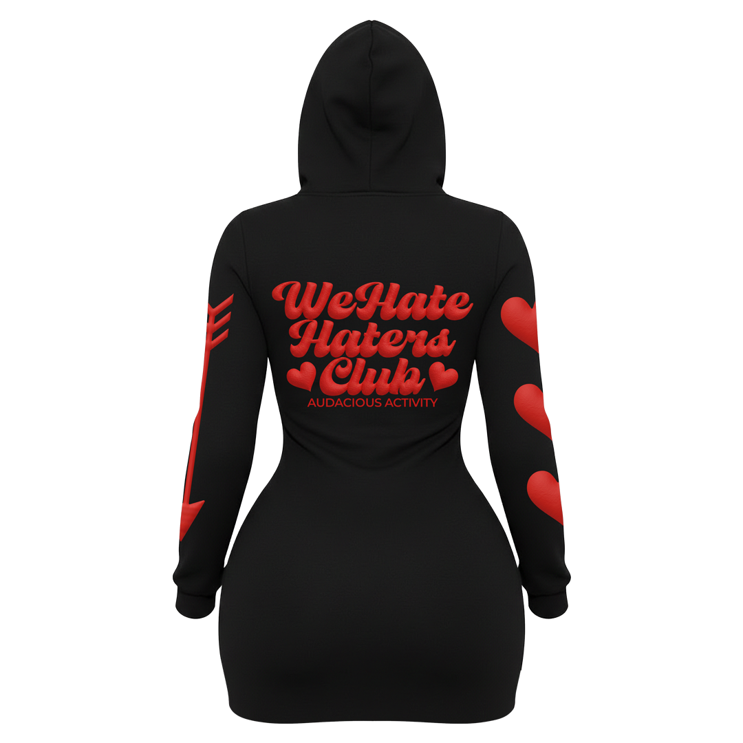 No Love Hoody Dress