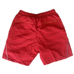 We Hate Haters Club Winners Windbreaker Shorts (Triple Red)