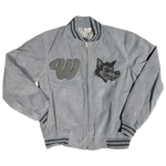 ##We Hate Hate Haters Club Grey Suede Jacket