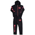 No Love Zip-Up Hoody and Jogger Set