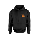 We Hate Haters Club Black and Orange Hoody