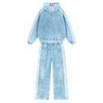 ##We Hate Haters Club Winner Set (Acid Wash Baby Blue/White/Grey) PRESALE