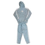 ##We Hate Haters Club Winner Set (Acid Wash Baby Blue/White/Grey)