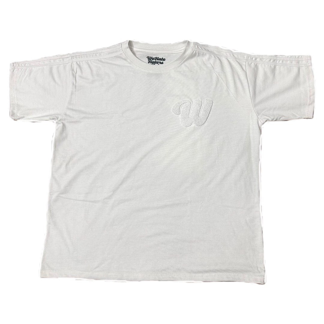 #We Hate Haters Club Winners Tee (Triple White)
