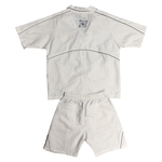 We Hate Haters Club Winners Windbreaker Shortset (Triple White)