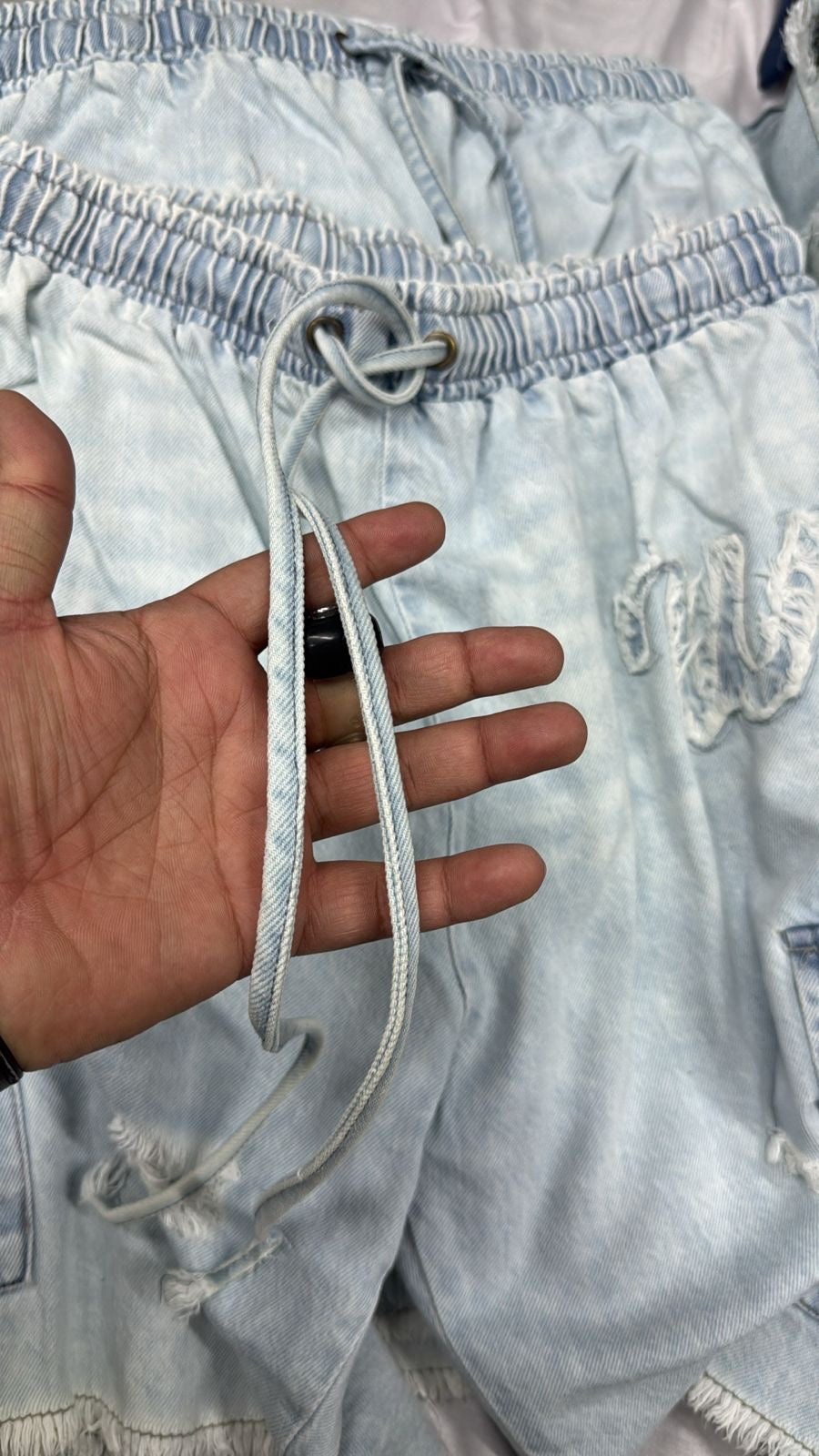 We Hate Haters Club Distressed (Light Denim) Set