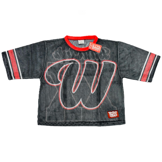 #Ball Club Mesh Jersey (Black/White/Red)