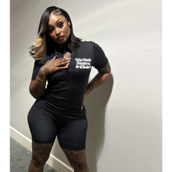 ##We Hate Haters Club (Black/White) Women's Bodysuit