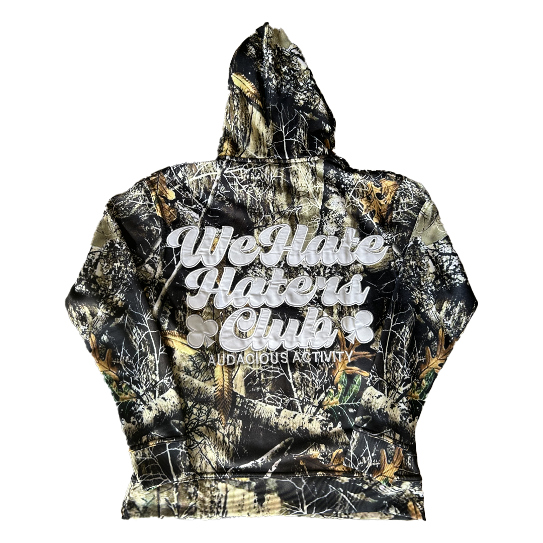 #We Hate Haters Club (Camo Hunter) Unisex Jacket