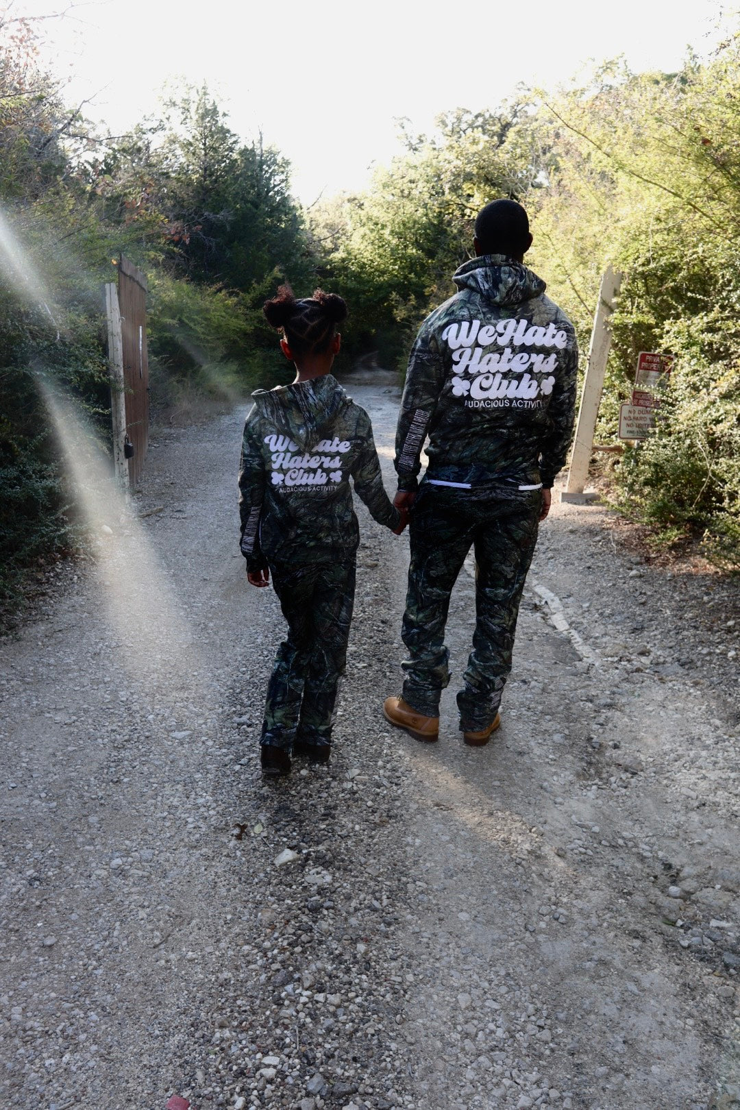 ##We Hate Haters Club Camo Hunter Set (KIDS)