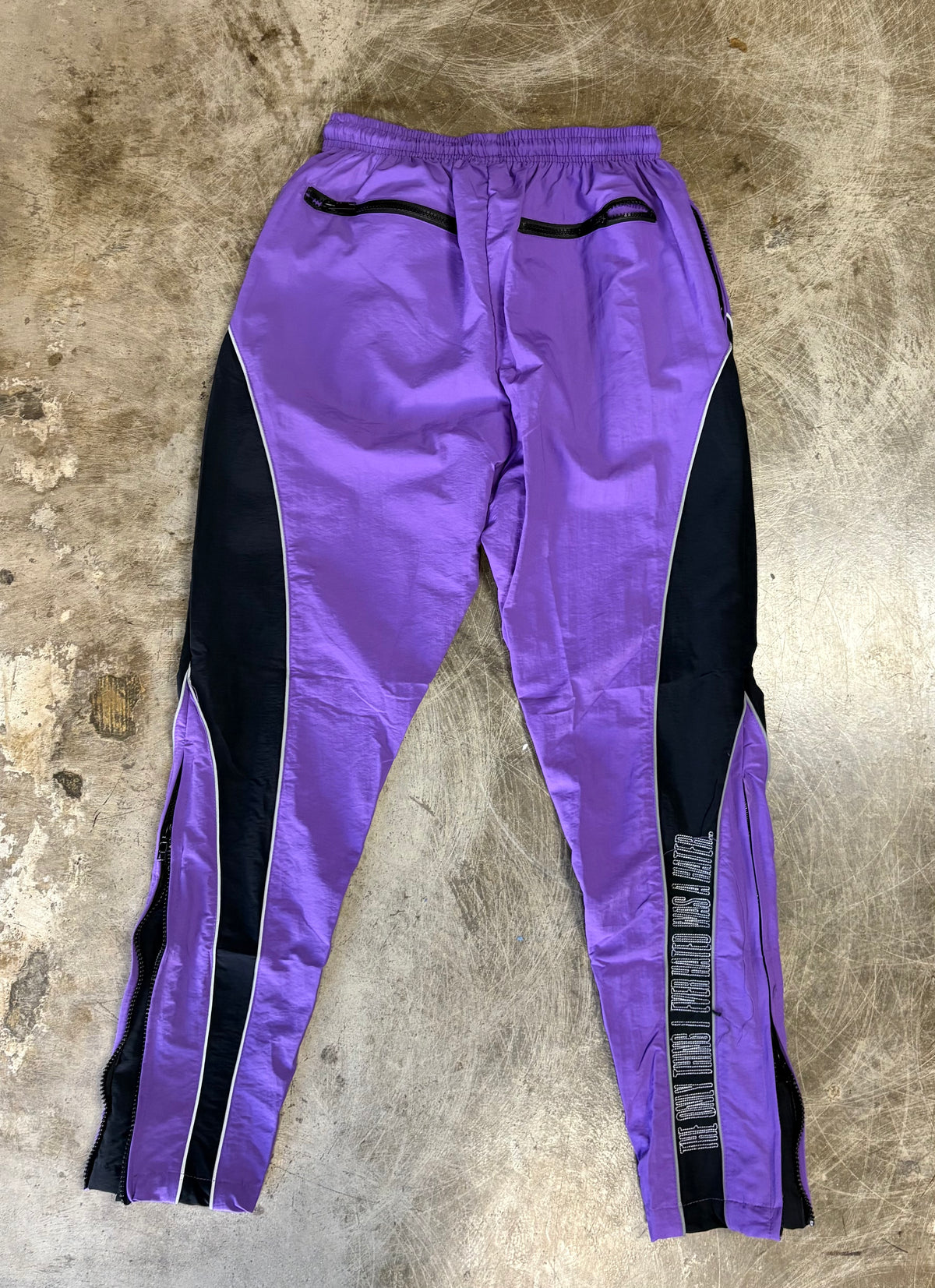 We Hate Haters Club (Purple/Black) Windbreaker Pants