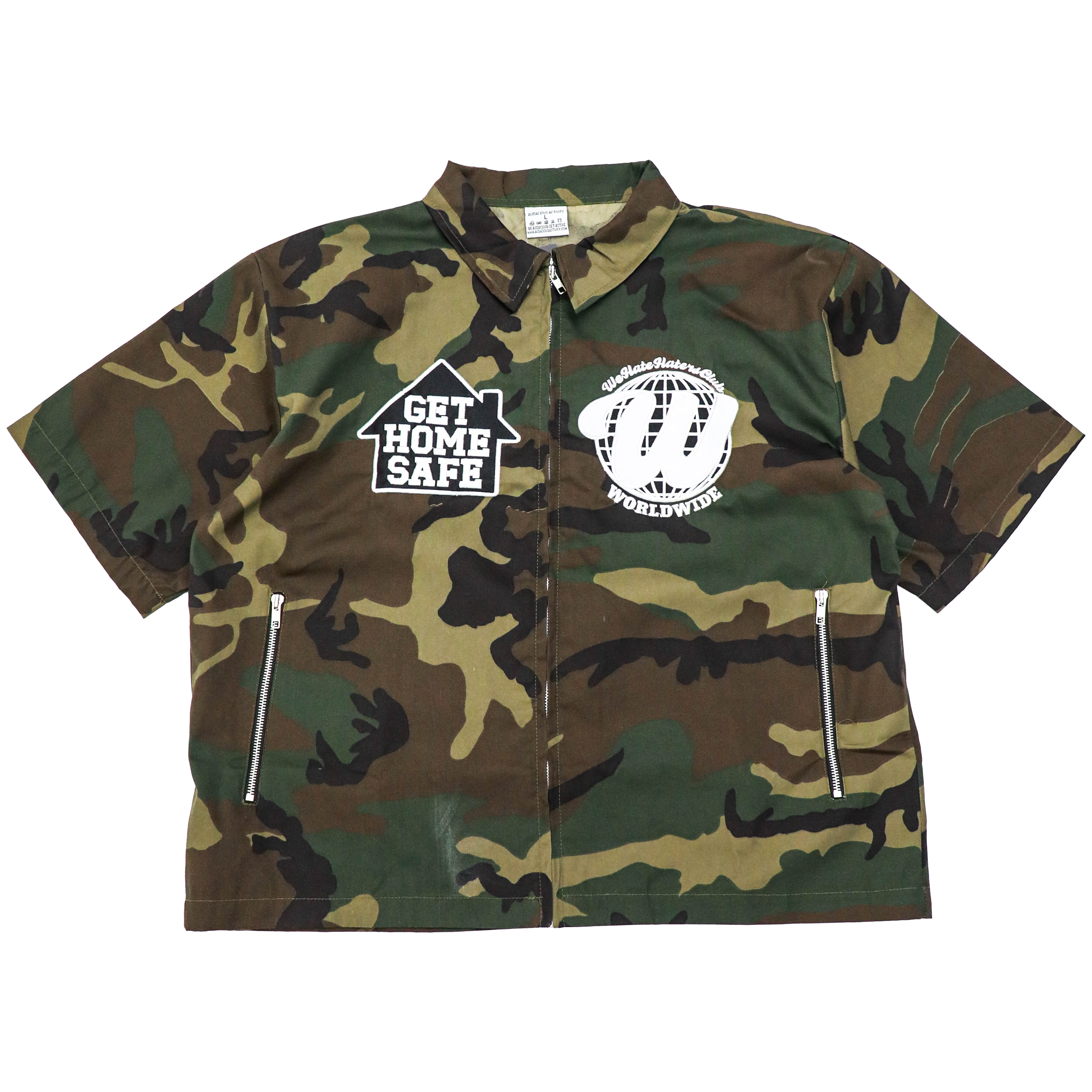 WHHCxGHS WORK SHIRT (Camo)