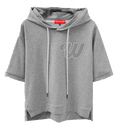 We Hate Haters Club Hooded Tee (Grey)