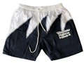 We Hate Haters Club Sharktooth Shorts (White/Navy/Grey)