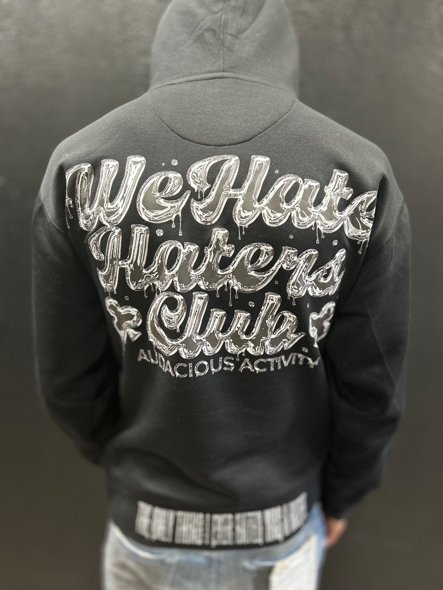 We Hate Haters Club (DRIPSET) Hoody (CHROME)