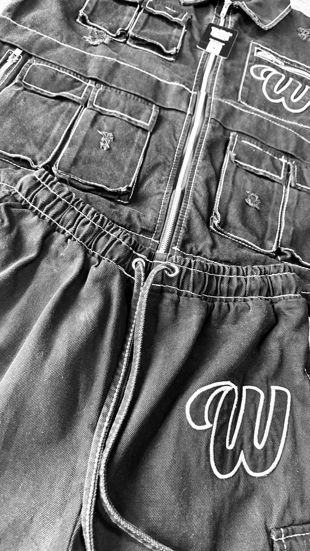 We Hate Haters Club Distressed (Black/White) Set