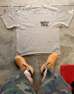 We Hate Haters Club Tee (Camo) Distressed Box Cut