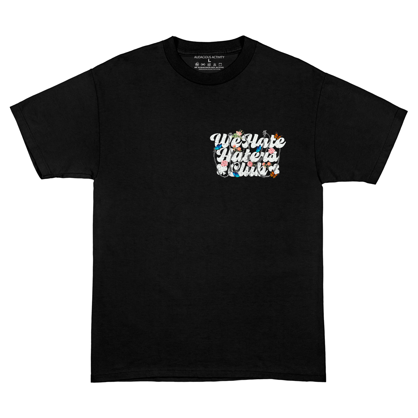 We Hate Haters Club Tee (No Invite) (Black)