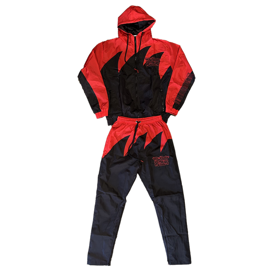 Apex Sharktooth We Hate Haters Club Windbreaker (Red/Black)