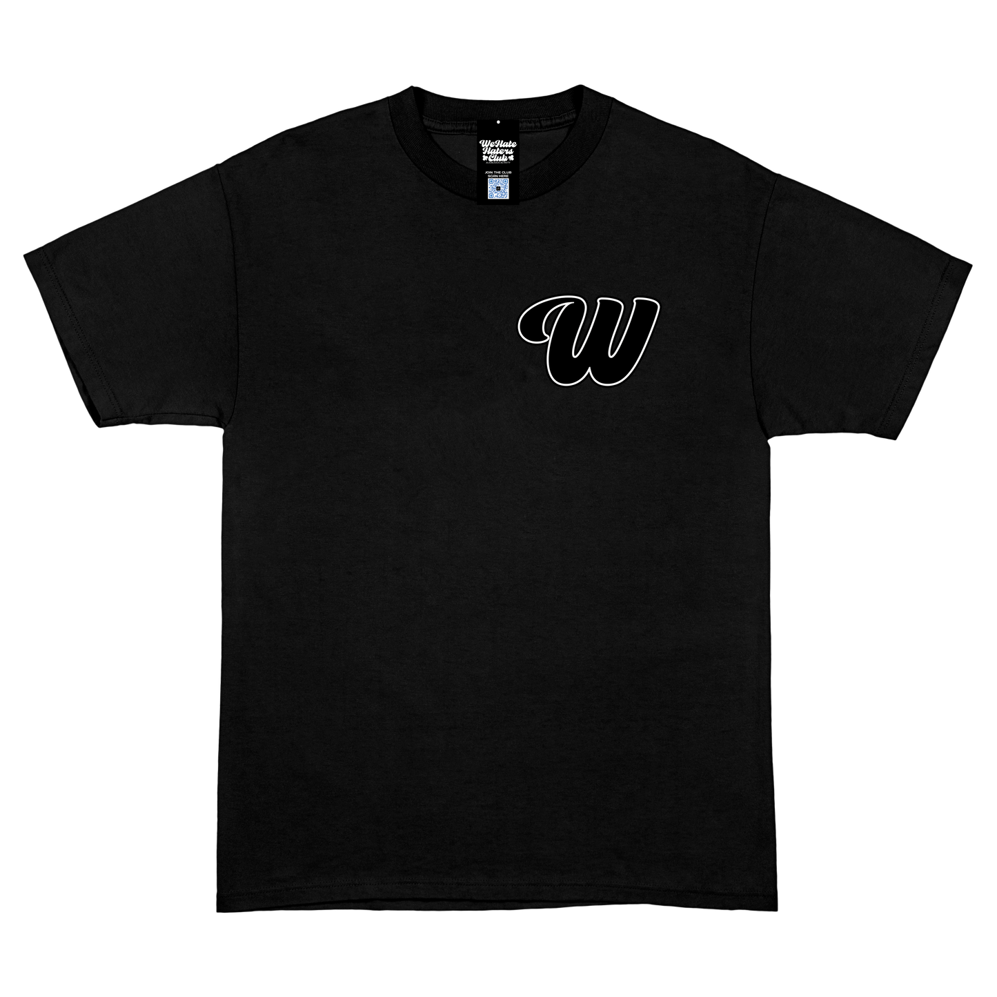 #We Hate Haters Club Winners Tee (Black/White)