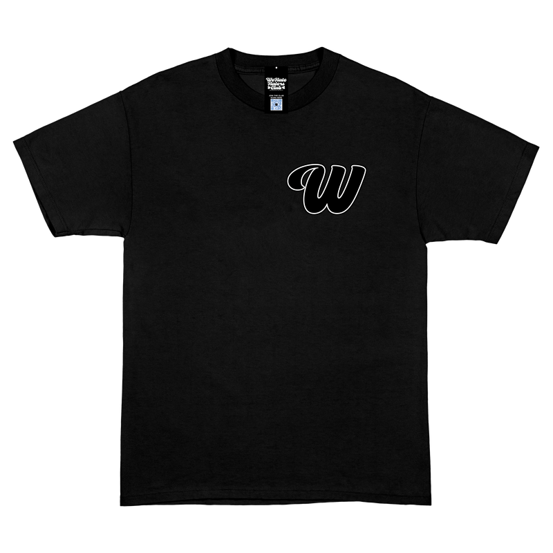 #We Hate Haters Club Winners Tee (Black/White)