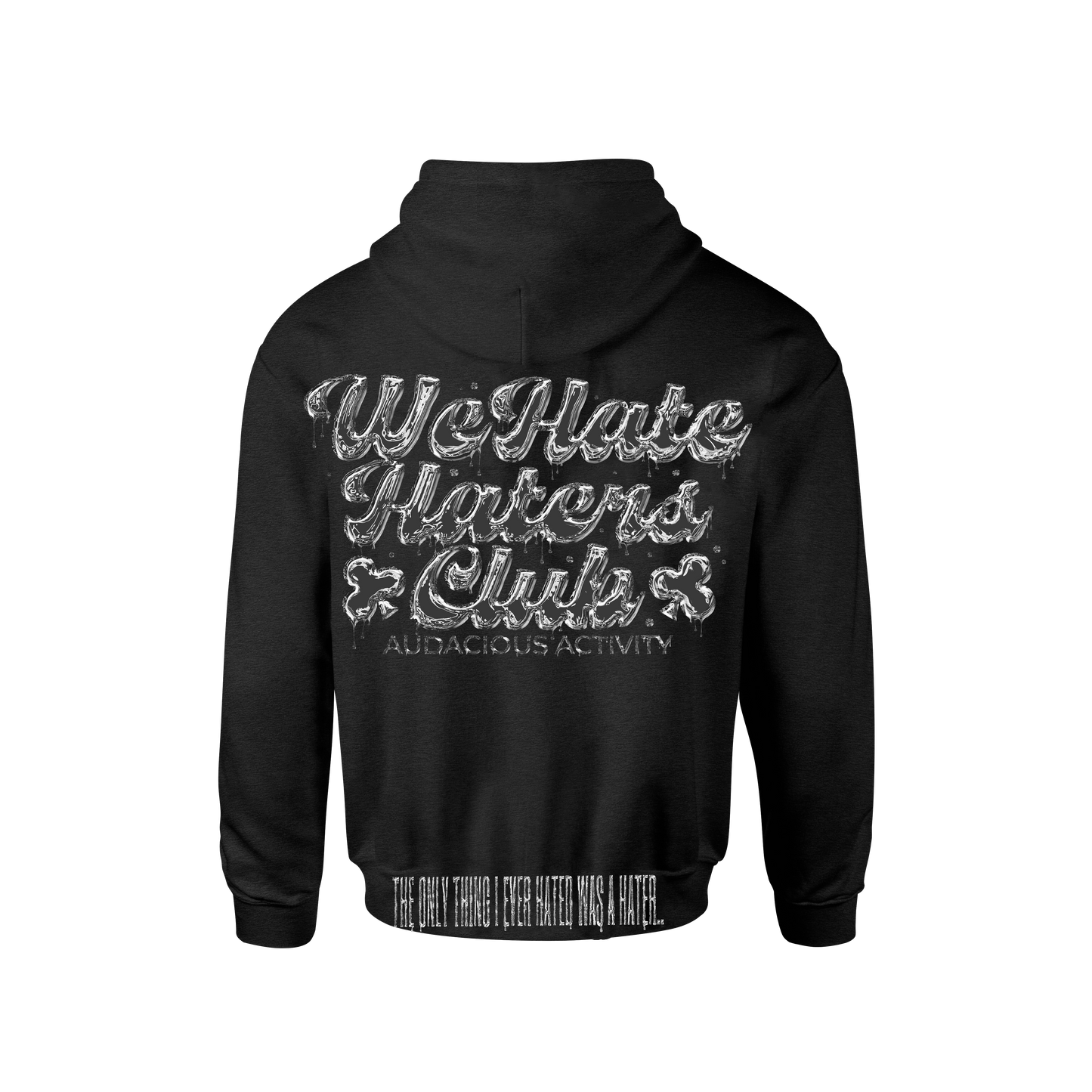 We Hate Haters Club (DRIPSET) Hoody (CHROME)