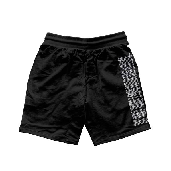 We Hate Haters Club (Black/Lightning) Windbreaker Shorts (Standard Length)