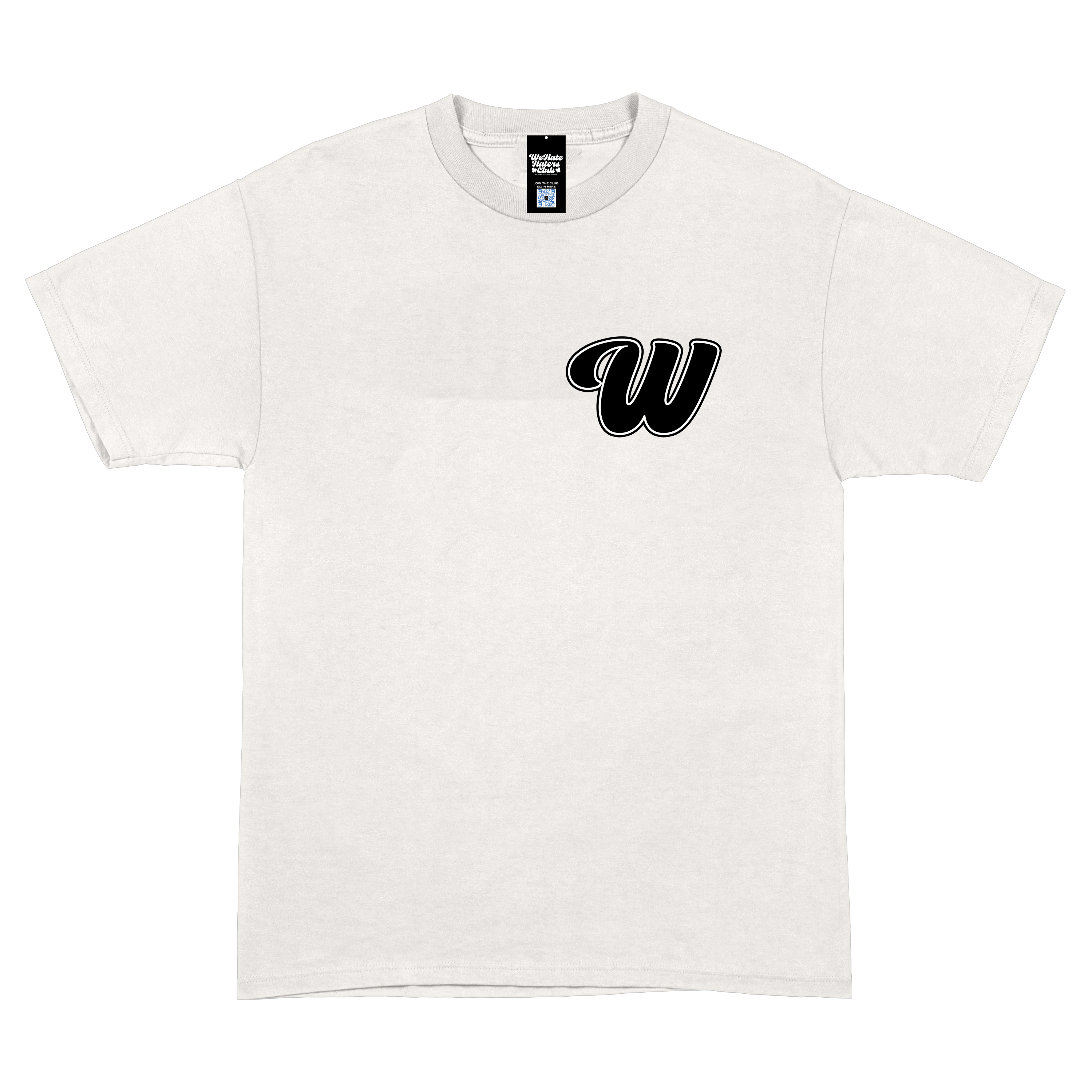 We Hate Haters Club Winners Tee (White/Black)