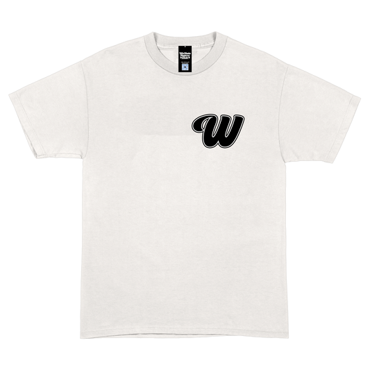 #We Hate Haters Club Winners Tee (White/Black)