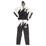 ##Apex Sharktooth We Hate Haters Club Windbreaker (White/Black)