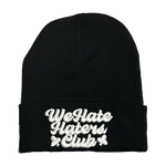 ##We Hate Haters Club Beanie (Black/White)