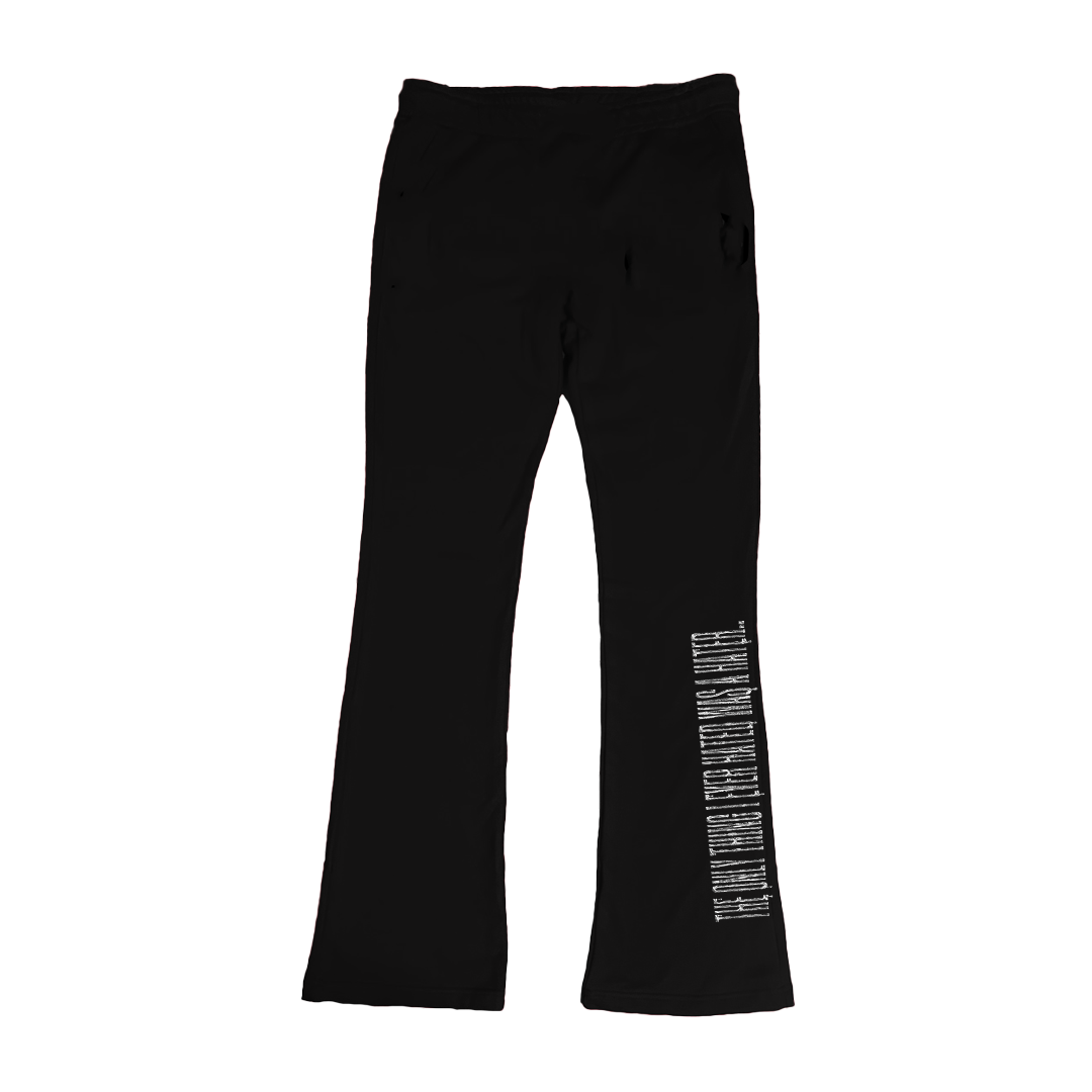 We Hate Haters Club (DRIPSET) Stacked Joggers (CHROME)