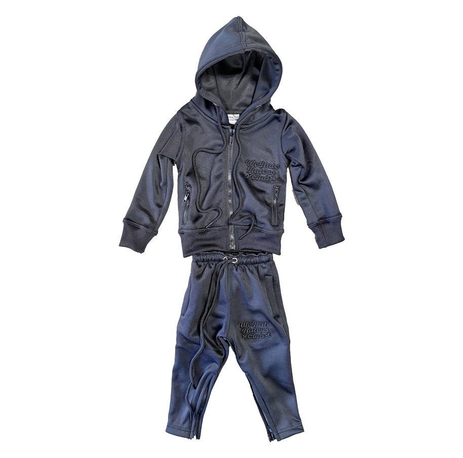 ##We Hate Haters Club Triple Black Tech Suit KIDS