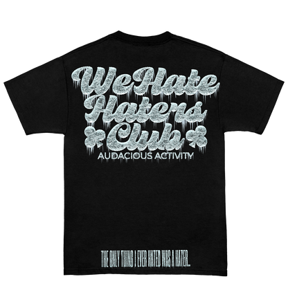 We Hate Haters Club Too Cold Black Tee