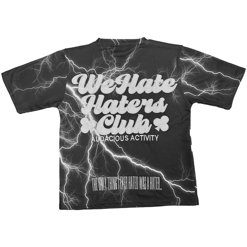 #We Hate Haters Club (Black Lightning) Shirt