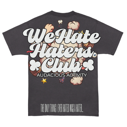 We Hate Haters Club Vintage Grey "Catchafade" Tee