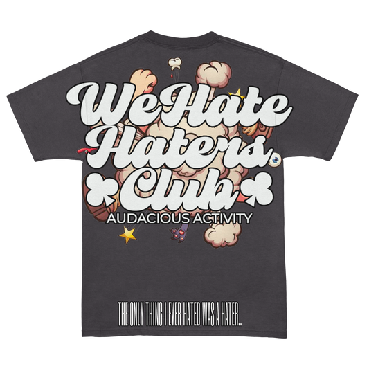 We Hate Haters Club Vintage Grey "Catchafade" Tee