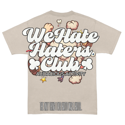 We Hate Haters Club Vintage Creme "Catchafade" Tee